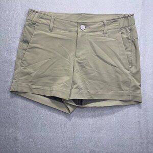 Free Fly Apparel Women's Utility Short Pockets Outdoor Olive Green Size Small